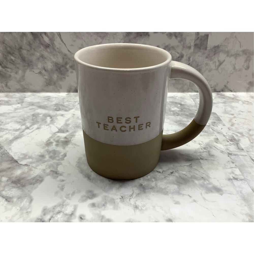 Room Essentials 14 ounce "Best Teacher" Stoneware Mug